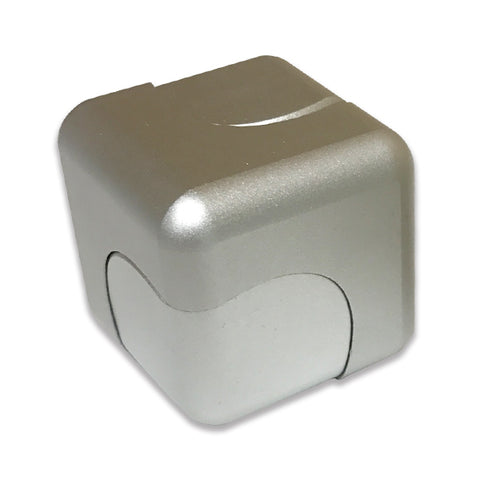 Silver Cube Fidgetz Spinner