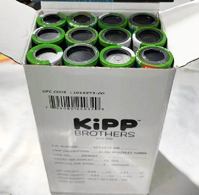 ITEM NUMBER 024034 12 PACK GLOW BRACELETS 12 PIECES PER PACK Kipp
