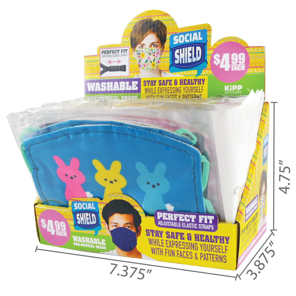 ITEM NUMBER 022026 ADULT SPRING MASKS 24 PIECES PER DISPLAY Kipp Brothers