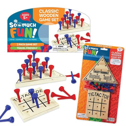 Classic Wooden Games 2 Pack