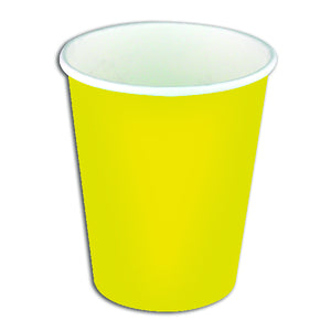 Yellow Paper Party Cups
