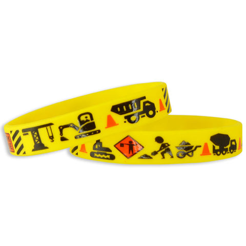 Construction Silicone Wristbands
