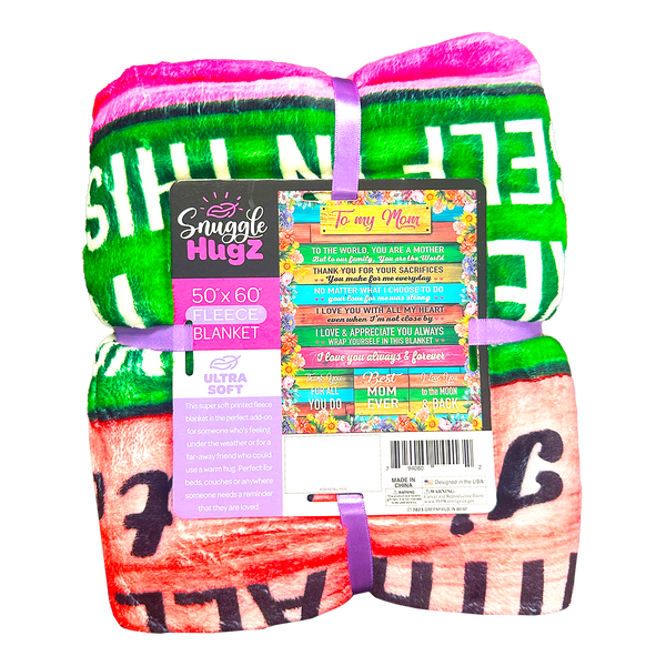 Assorted Blankets Refill - 6 Pieces Per Pack 25300