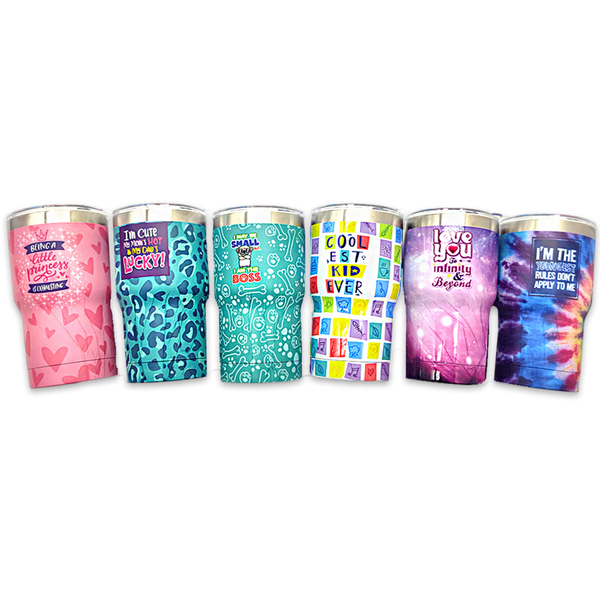 12 oz Insulated Kids Cup - 6 Pieces Per Retail Ready Display 24716