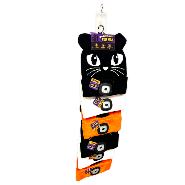 LED Halloween Hats 6 Pieces Per Retail Ready Display 24804