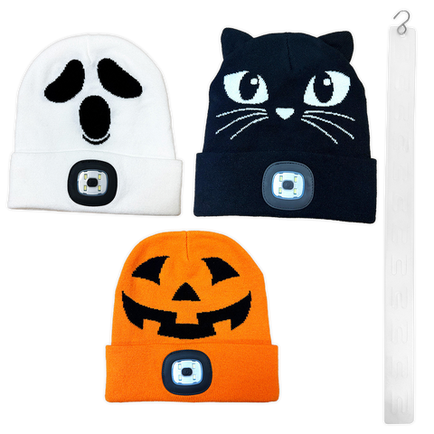 LED Halloween Hats 6 Pieces Per Retail Ready Display 24804