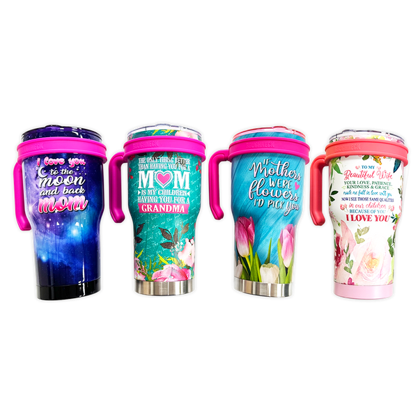 Mother's Day Celebrate Mom Assortment Floor Display - 72 Pieces Per Retail Ready Floor Display 88525