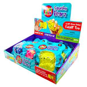 Squish and Squeeze Gummy Bear Toy - 12 Pieces Per Retail Ready Display 25031