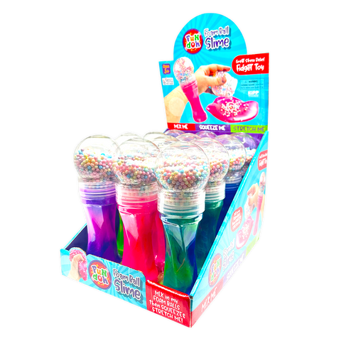 Fun Doh Foam Ball Slime - 12 Pieces Per Retail Ready Display 25066