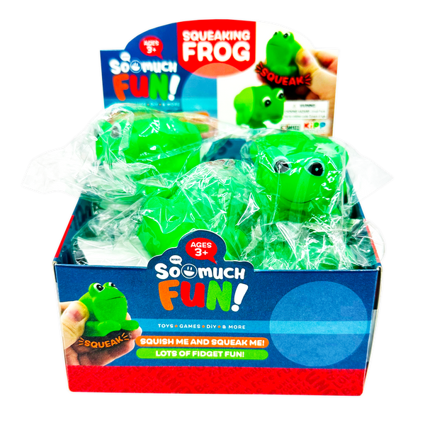 Squeaking Frog (12 Pieces Per Pack)