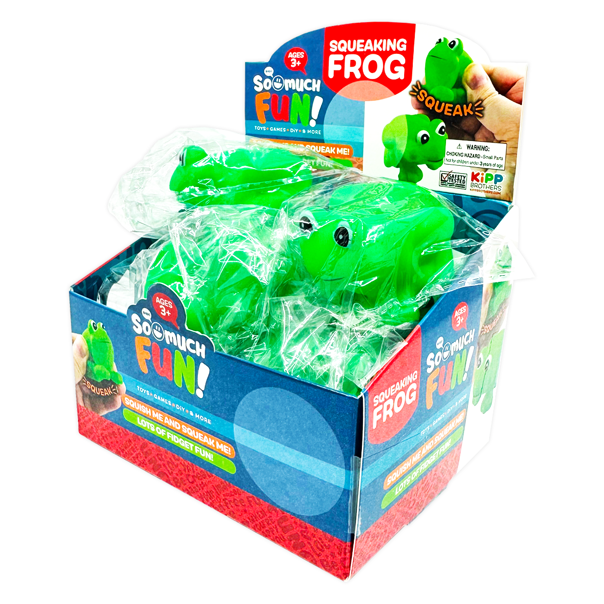 Squeaking Frog (12 Pieces Per Pack)