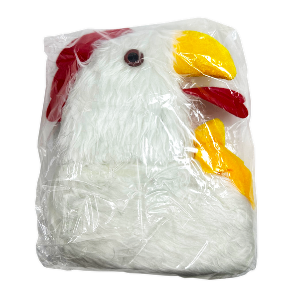 Plush Chicken Hat (6 Per Pack)