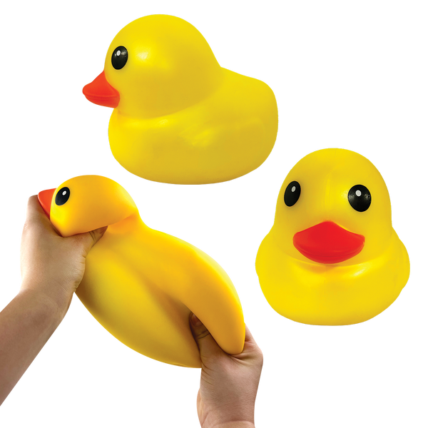 Fun Doh Jumbo Squishy Duckeez - 4 Pieces Per Retail Ready Display 25291