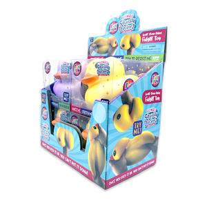 Fun Doh Jumbo Squishy Duckeez - 4 Pieces Per Retail Ready Display 25291