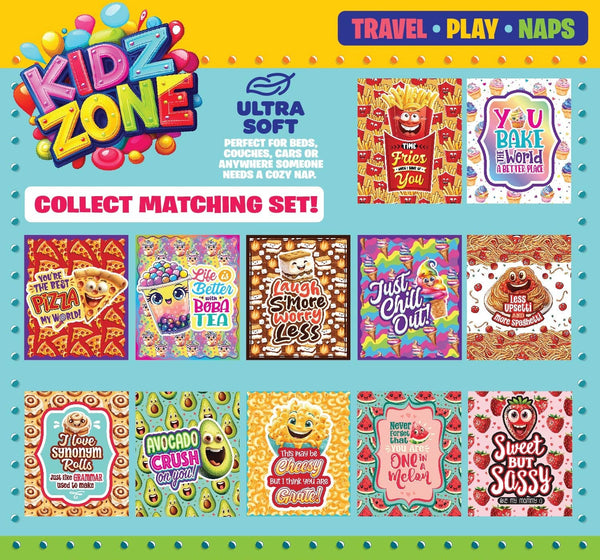 Kids Zone Plush Assortment Floor Display - 30 Pieces Per Retail Ready Display 88566