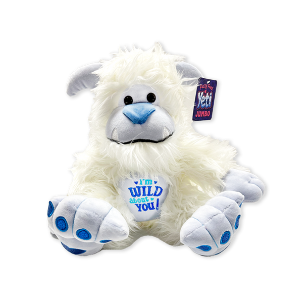 Jumbo Plush Snow Yeti - 3 Pieces Per Pack 25487