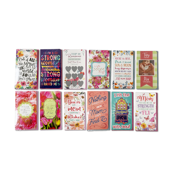 Mother's Day Celebrate Mom Assortment Floor Display - 65 Pieces Per Retail Ready Floor Display 88581