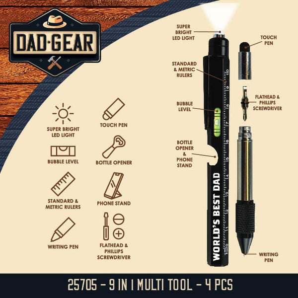 Father's Day Assorted Floor Display - 78 Pieces Per Retail Ready Display 88586