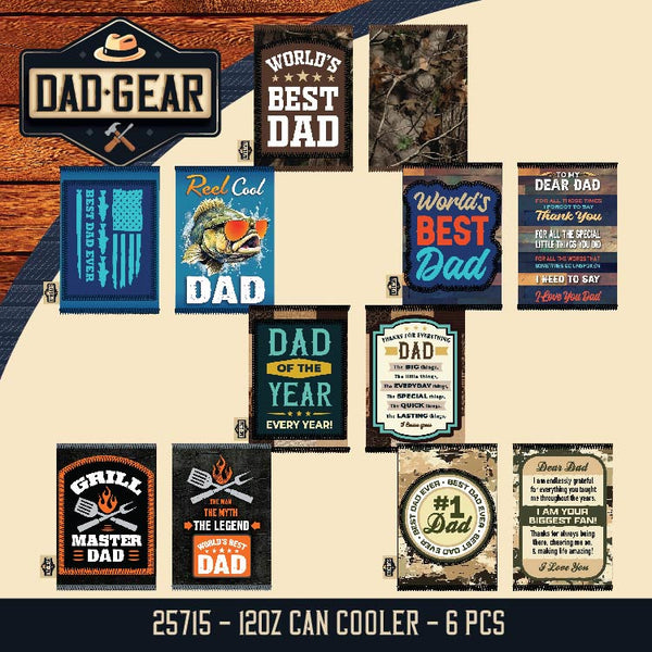 Father's Day Assorted Floor Display - 78 Pieces Per Retail Ready Display 88586