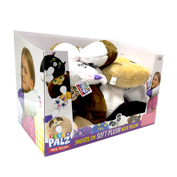 Plush and Headphones Assorted Floor Display - 36 Pieces Per Retail Ready Display 88521