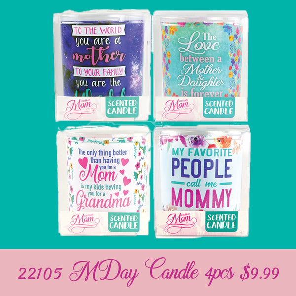 Mother's Day Celebrate Mom Assortment Floor Display - 46 Pieces Per Retail Ready Floor Display 88310