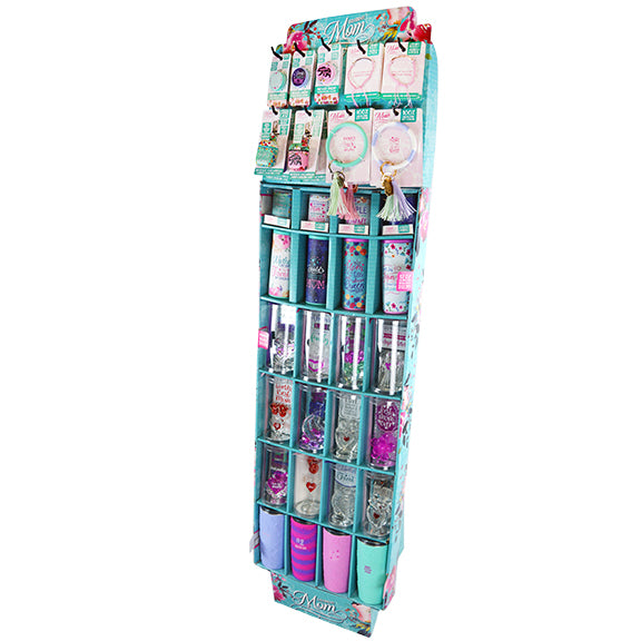 Mother's Day Celebrate Mom Assortment Floor Display - 46 Pieces Per Retail Ready Floor Display 88310