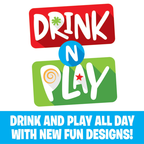 Water Bottle and Plush Assortment Floor Display - 30 Pieces Per Retail Ready Display 88363