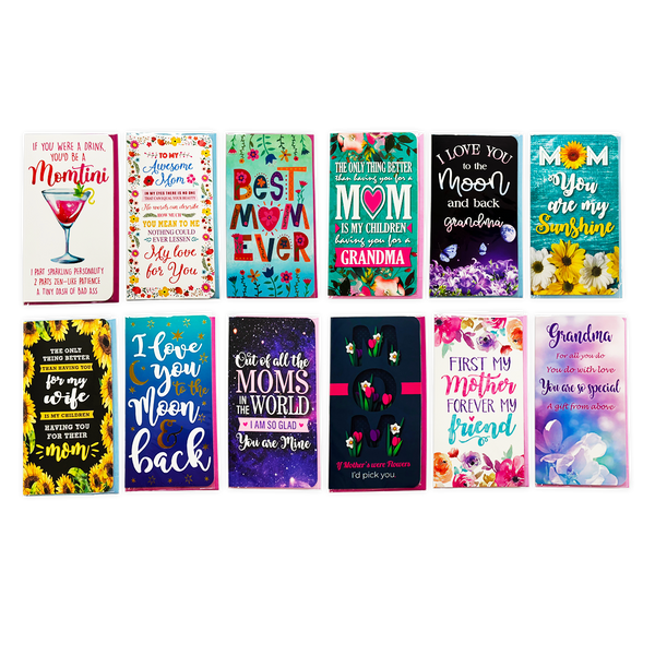 Mother's Day Celebrate Mom Assortment Floor Display - 102 Pieces Per Retail Ready Floor Display 88516