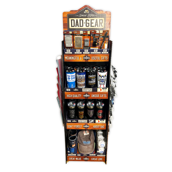 Father's Day Assorted Floor Display - 78 Pieces Per Retail Ready Display 88586