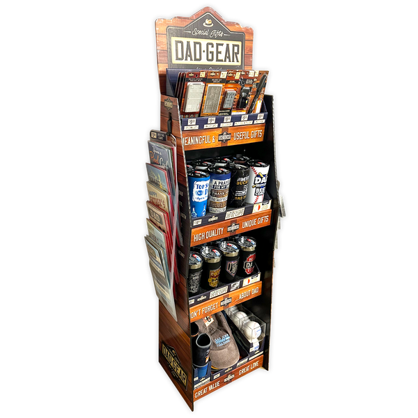 Father's Day Assorted Floor Display - 78 Pieces Per Retail Ready Display 88586