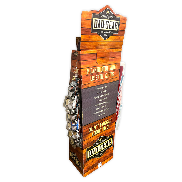 Father's Day Assorted Floor Display - 78 Pieces Per Retail Ready Display 88586