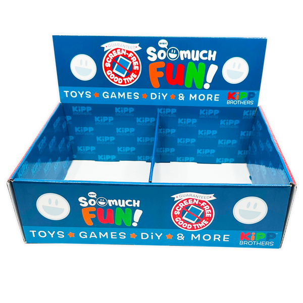 Merchandising Fixture - So Much Fun Toy Bin Shelf Display ONLY 978970