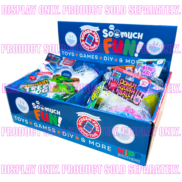 Merchandising Fixture - So Much Fun Toy Bin Shelf Display ONLY 978970