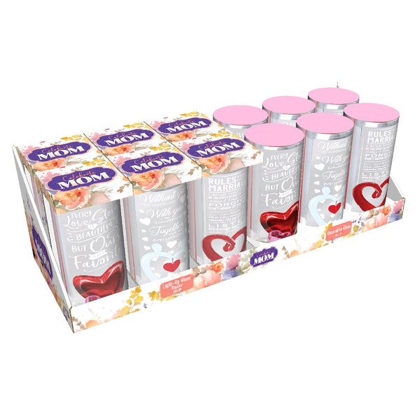 Mother's Day Celebrate Mom Assortment Floor Display - 72 Pieces Per Retail Ready Floor Display 88525