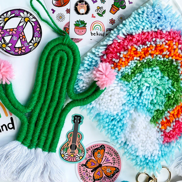 Boho Inspired Create Fun Assorted Floor Display - 56 Pieces Per Retail Ready Display 88483B