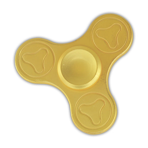 Gold Round Metal Fidgetz Spinner