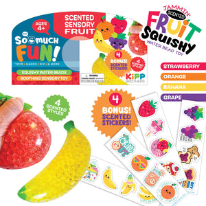 Scented Fruit Beadball with Stickers