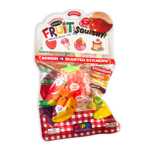 Scented Fruit Beadball with Stickers