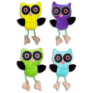 Stuffed Owls with Dangling Feet