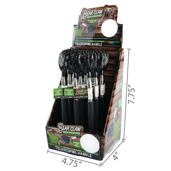 ITEM NUMBER 021765 BEAR CLAW BACK SCRATCHER 12 PIECES PER DISPLAY