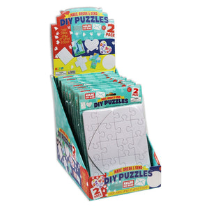 DIY Blank Puzzle with Mailer 2 Pack Assortment