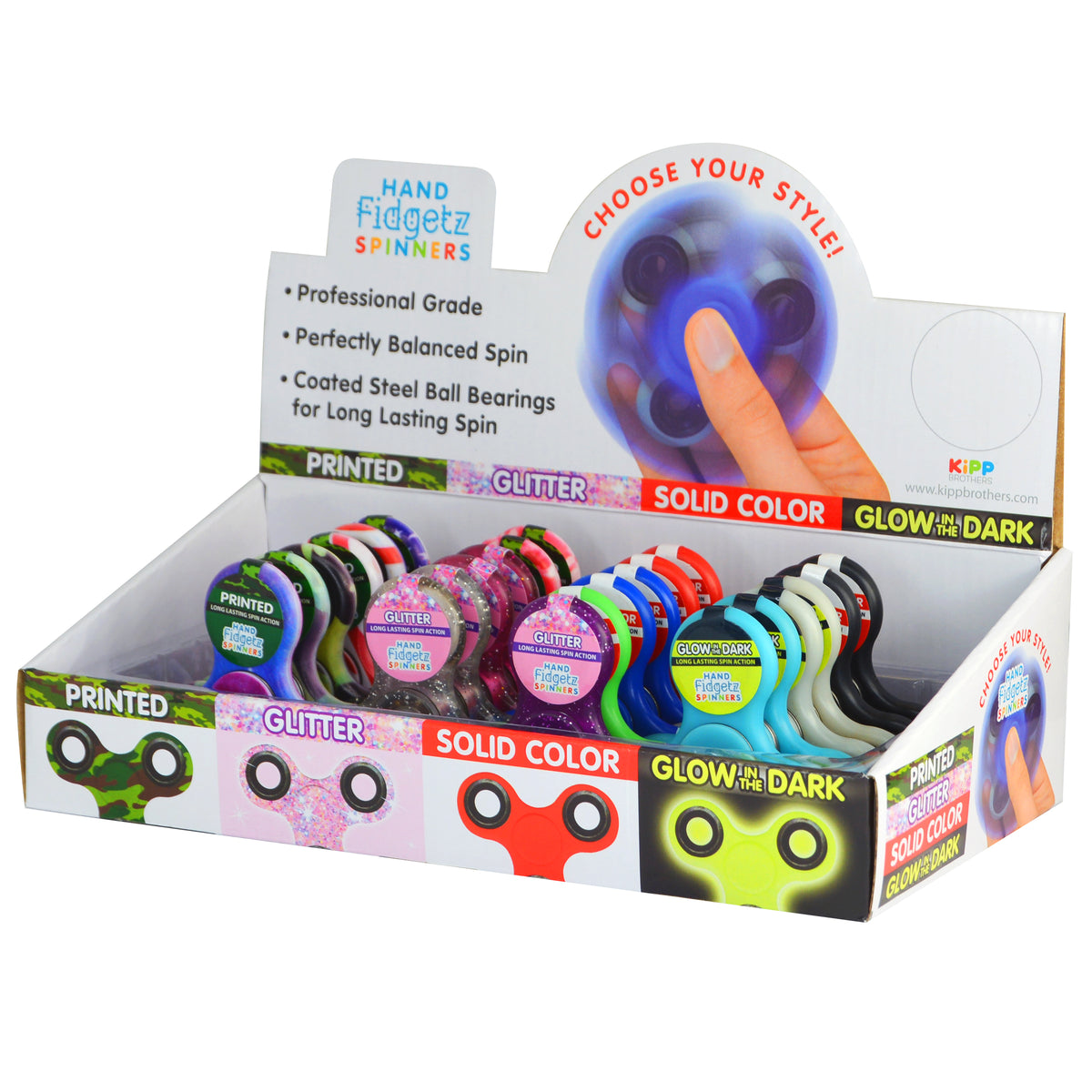 Wholesale Assorted Fidgetz Spinner Display – Kipp Brothers