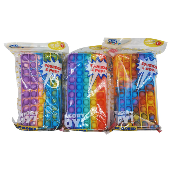 ITEM NUMBER 023033 FIDGET POP PENCIL CASE 6 PIECES PER DISPLAY