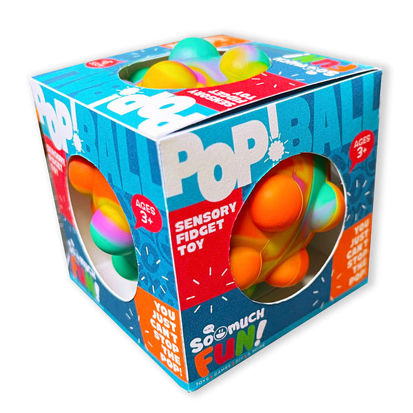 ITEM NUMBER 023065 FIDGET POP BALL 12 PIECES PER DISPLAY