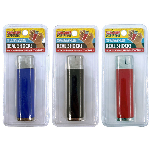 ITEM NUMBER 023396 GAG SHOCK LIGHTER 6 PIECES PER DISPLAY