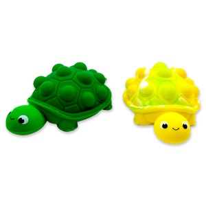 ITEM NUMBER 023654 FIDGET POP TURTLE 12 PIECES PER PACK