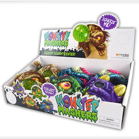 ITEM NUMBER 027802 SQUEEZE MONSTER BALL LARGE 6 PIECES PER DISPLAY