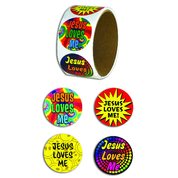 Jesus Loves Me Stickers