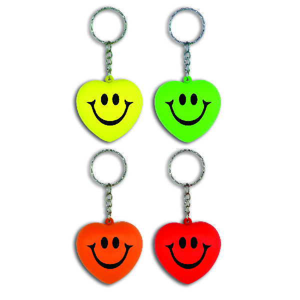 Smile Heart Keychains