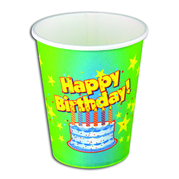 Birthday Themed Party Cups